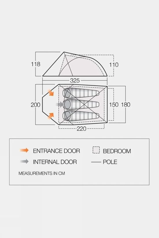 Vango Helvellyn 300 Tent - Image 2