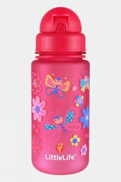 LittleLife Kids Butterfly Water Bottle 400ml