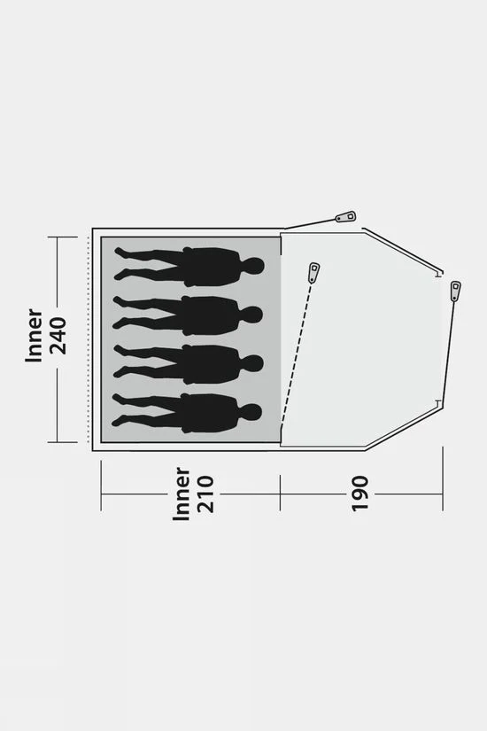 Outwell Earth 4 Tent - Image 7